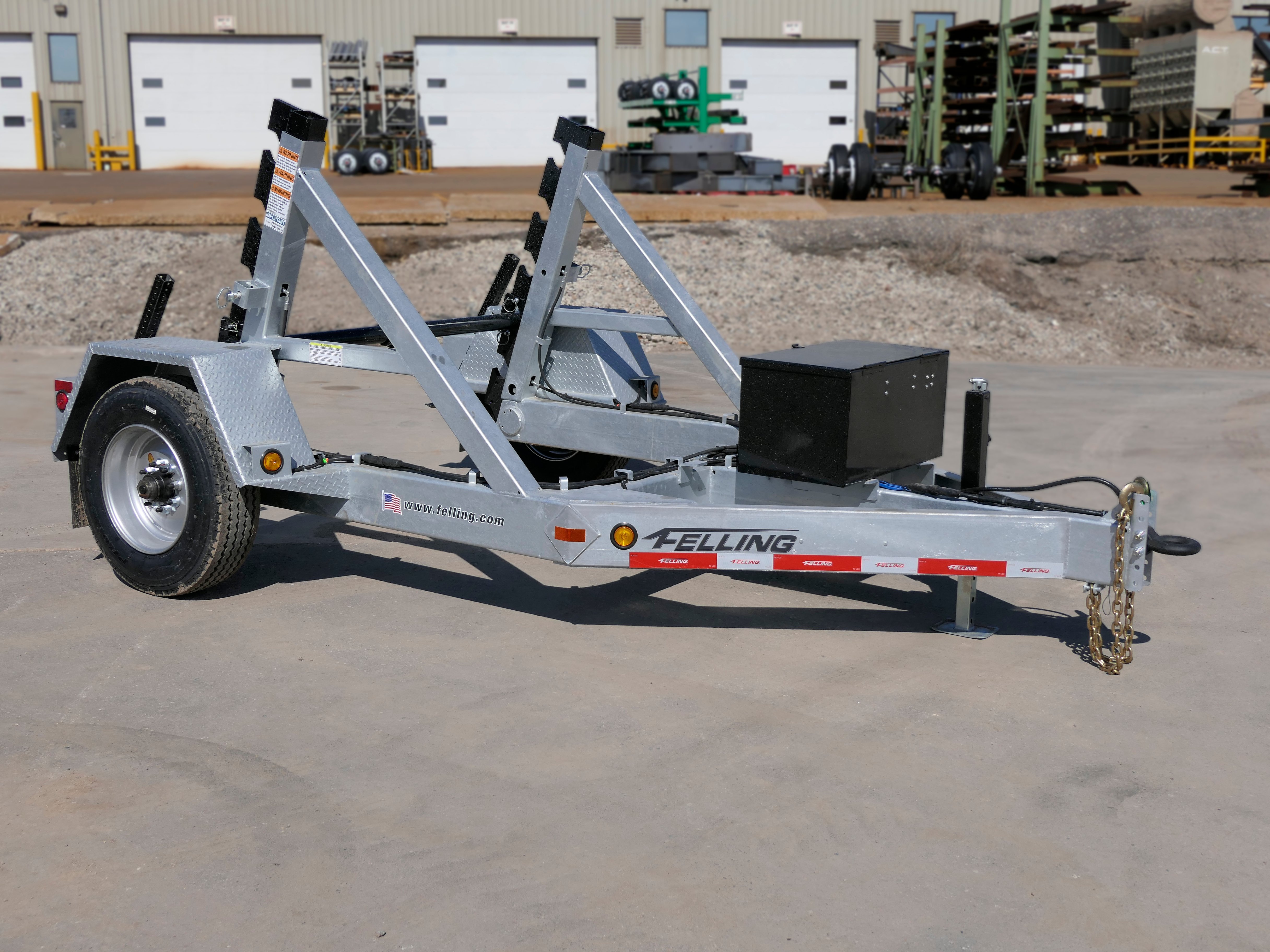 Trailers for Rent, Single Cable Reel Trailer Rentals